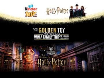 Kinder Find the Golden Toy Sweepstakes